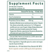 Gaia Herbs PRO Cognitive Formula 60 liquid phyto-caps supplement facts label