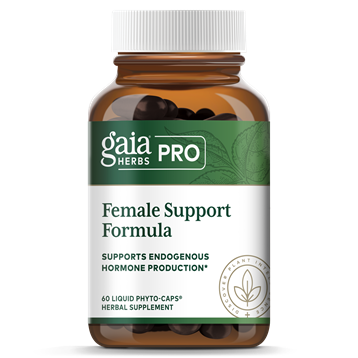 Gaia Herbs PRO Female Support Formula, 60 liquid phyto-caps, front of bottle