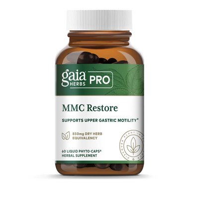 Gaia Herbs PRO MMC Restore, 60 capsules, front of bottle