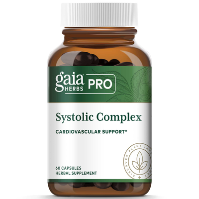 Gaia Herbs PRO Systolic Complex, 60 capsules, front of bottle