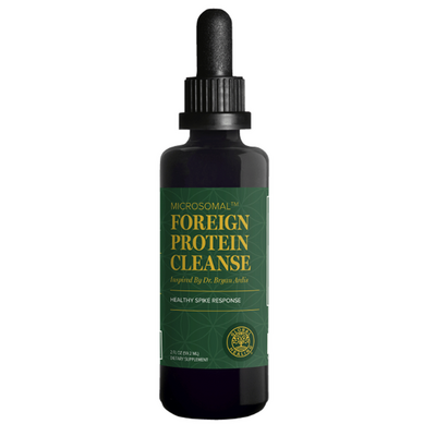 Global Healing Foreign Protein Cleanse, 2 fl oz, front of dropper bottle