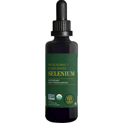 Global Healing Liquid Selenium, 2 fl oz, front of dropper bottle