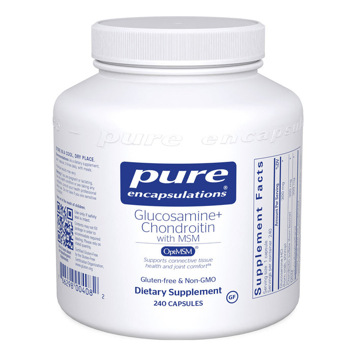 Pure Encapsulations, Glucosamine Chondroitin with MSM 240 capsules