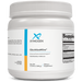 White supplement container labeled 'Xymogen GlutAloeMine' on a white background