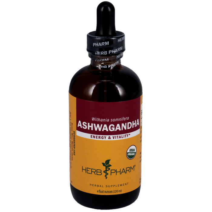 Herb Pharm Ashwagandha, 4 fl oz, front of bottle