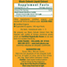 Herb Pharm Black Cohosh 1 fl oz label with supplement facts and suggested use