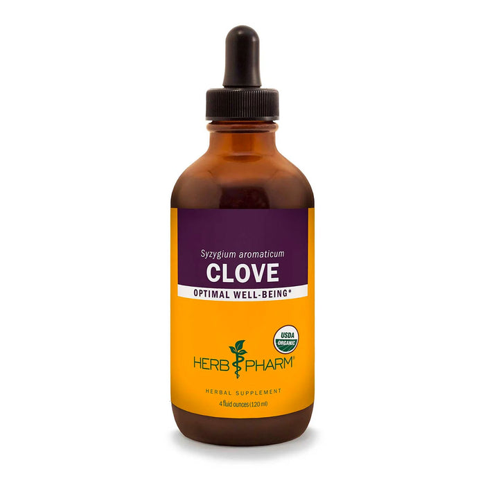 Herb Pharm Clove, 4 fl oz, front of bottle