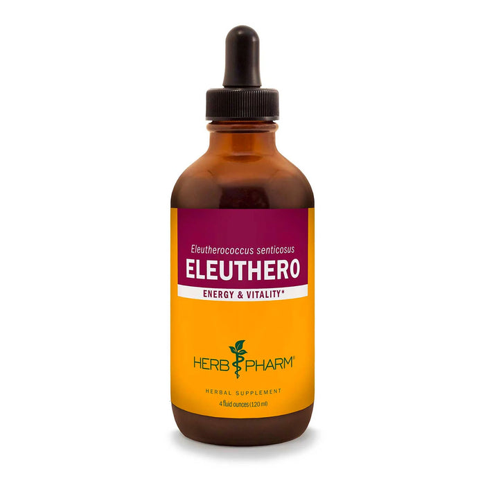 Herb Pharm Eleuthero, 4 fl oz, front of bottle