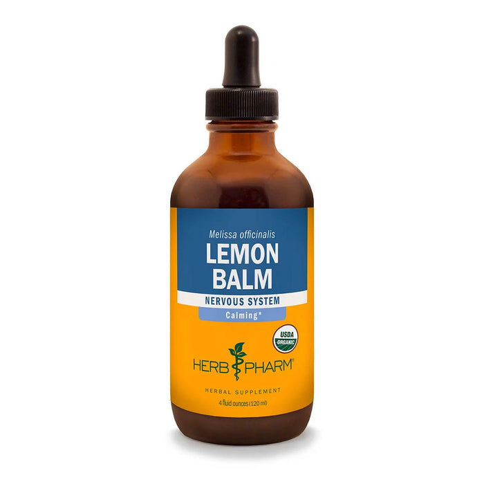 Herb Pharm Lemon Balm, 4 fl oz, front of bottle