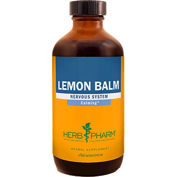 Herb Pharm Lemon Balm, 8 fl oz, front of bottle