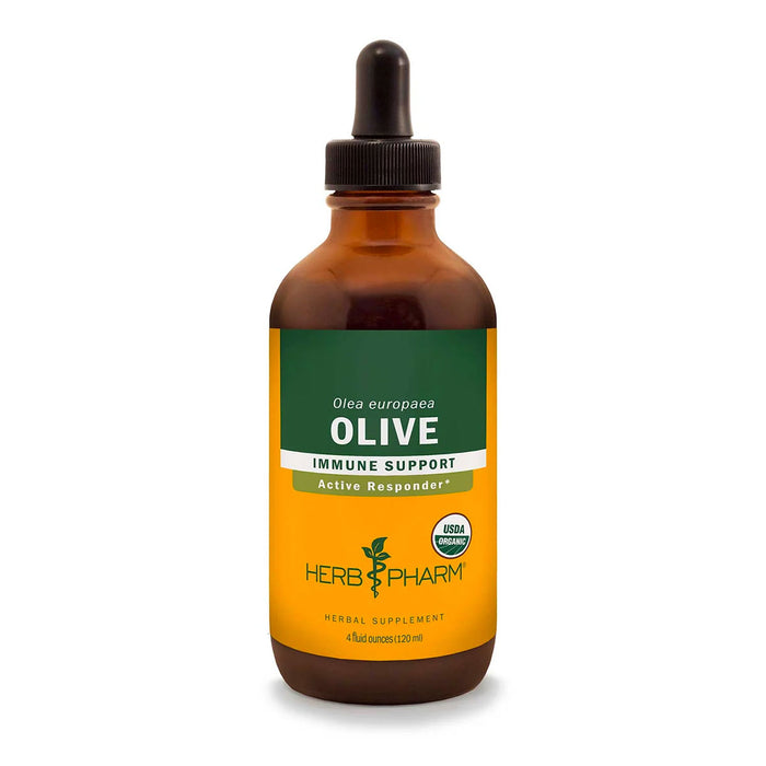 Herb Pharm Olive Leaf, 4 fl oz, front of bottle