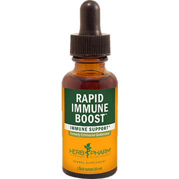 Herb Pharm Rapid Immune Boost, 1 fl oz, front of dropper bottle