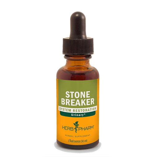 Herb Pharm Stone Breaker Compound, 1 fl oz, front of dropper bottle