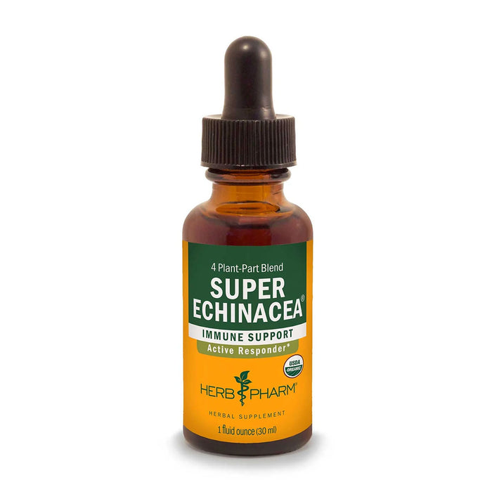 Herb Pharm Super Echinacea, 1 fl oz, front of dropper bottle