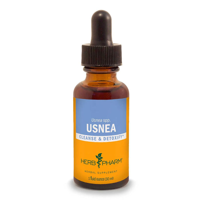 Herb Pharm Usnea, 1 fl oz, front of dropper bottle