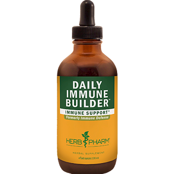 Herb Pharm Daily Immune Builder supplement bottle on a white background