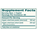 Himalaya Wellness Organic Mucuna 60 caplets supplement facts label