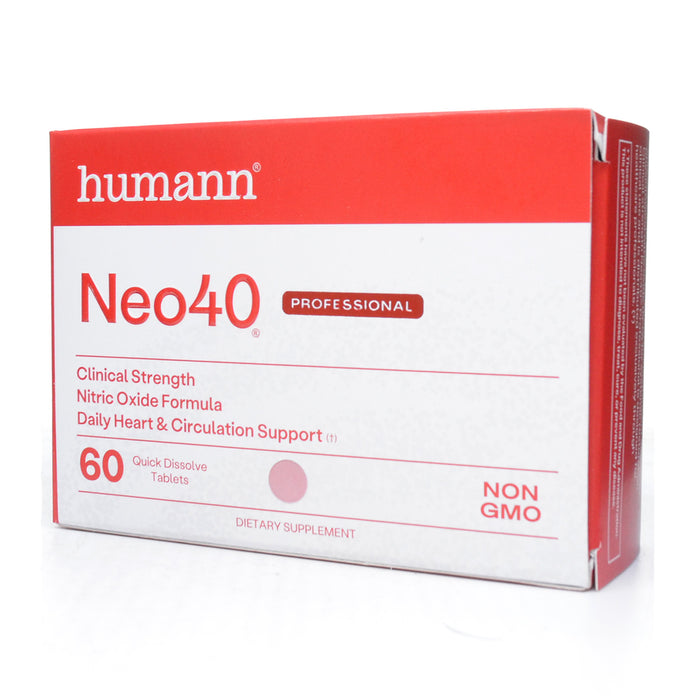 Box of humann Neo40 Professional dietary supplement on a white background