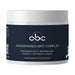 Supplement container labeled 'Akkermansia-BPC-Complex' with a white lid on a white background