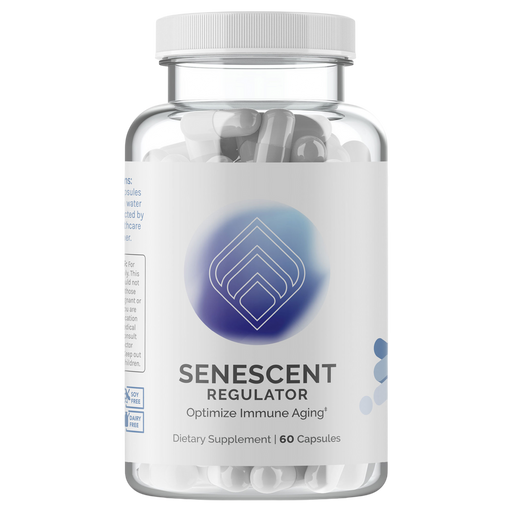 InfiniWell Senescent Regulator, 60 capsules, front of bottle
