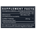 Ingredients label for Akkermansia that is dark blue with white text 
