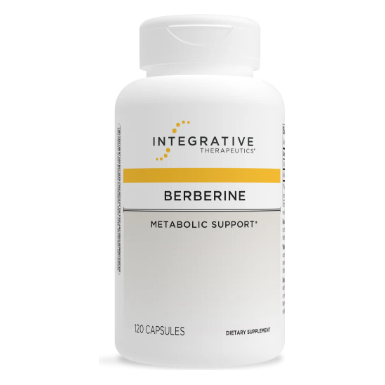 Integrative Therapeutics Berberine 500 mg, 120 vegetarian capsules, front of bottle