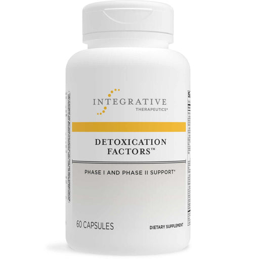 Integrative Therapeutics Detoxication Factors, 60 capsules, front of bottle