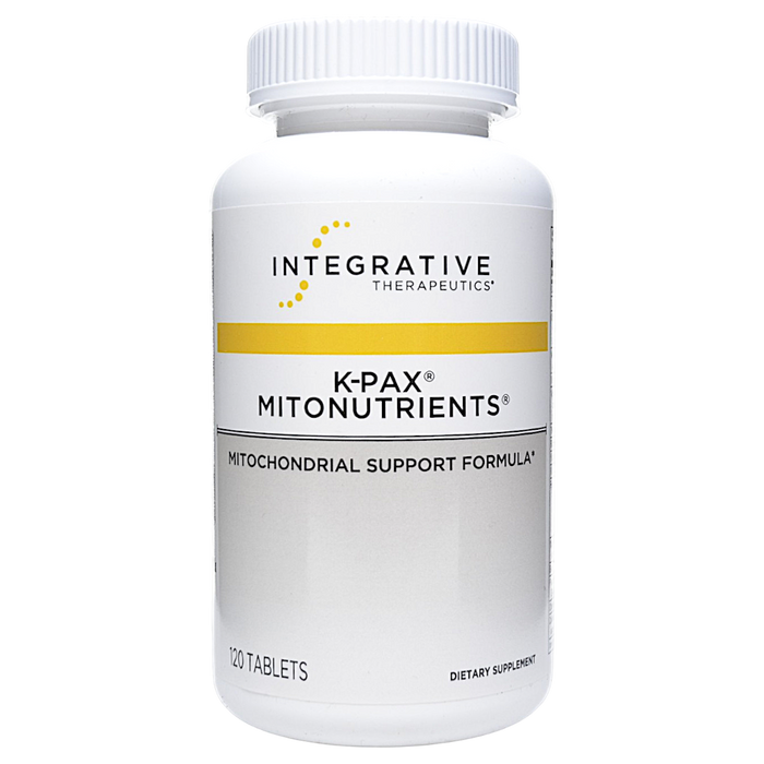 Integrative Therapeutics K-Pax Mitonutrients, 120 tablets, front of bottle