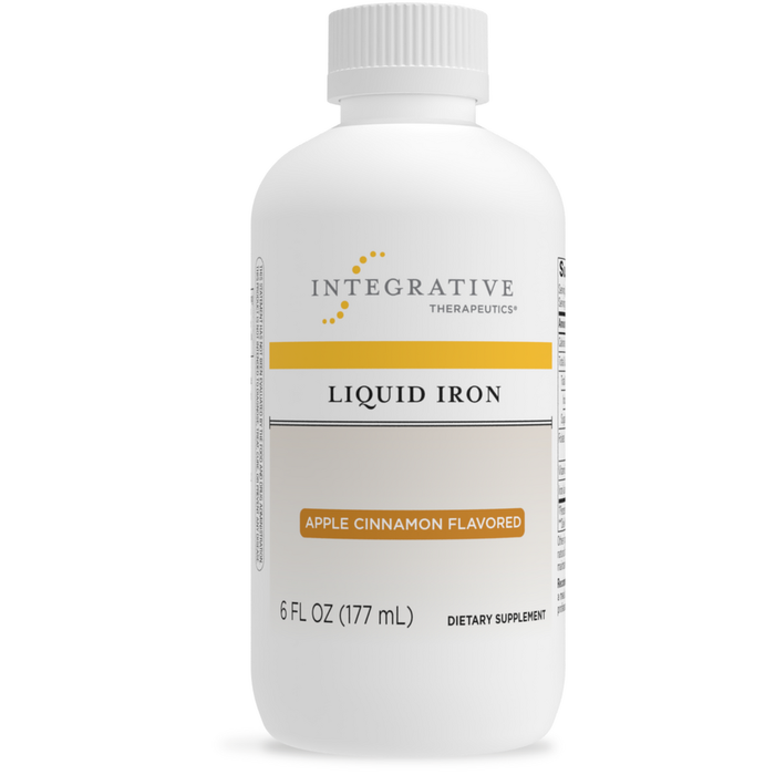 Integrative Therapeutics Liquid Iron, 6 oz, front of bottle