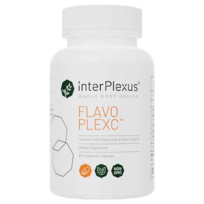InterPlexus Flavo PlexC, 60 veg capsules, front of bottle
