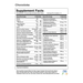 Inwell Biosciences Complete Cleanse Chocolate 591 g supplement facts label