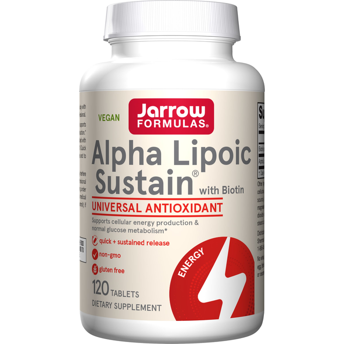 Jarrow Formulas Alpha Lipoic Acid 300 mg, 120 tablets, front of bottle