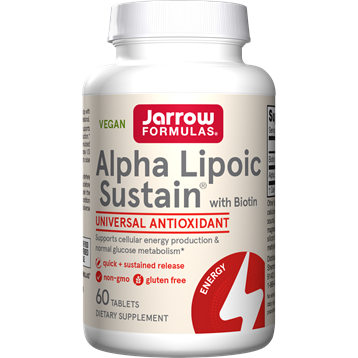 Jarrow Formulas Alpha Lipoic Acid 300 mg, 60 tablets, front of bottle