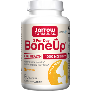 Jarrow Formulas BoneUp Three Per Day, 180 capsules, front of bottle