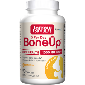 Jarrow Formulas BoneUp Three Per Day, 90 capsules, front of bottle
