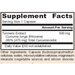 Jarrow Formulas Curcumin 95 500 mg 60 veggie capsules supplement facts label