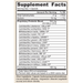 Jarrow Formulas Fem-Dophilus Ultra Shelf Stable 30 capsules supplement facts label