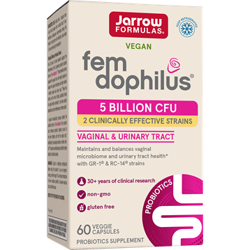 Jarrow Formulas FemDophilus, 60 capsules, front of box