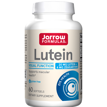 Jarrow Formulas Lutein 20 mg, 60 softgels, front of bottle