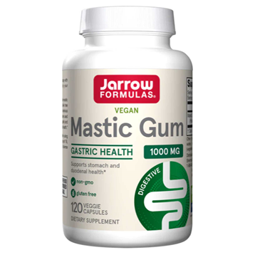 Jarrow Formulas Mastic Gum 1000 mg, 120 capsules, front of bottle