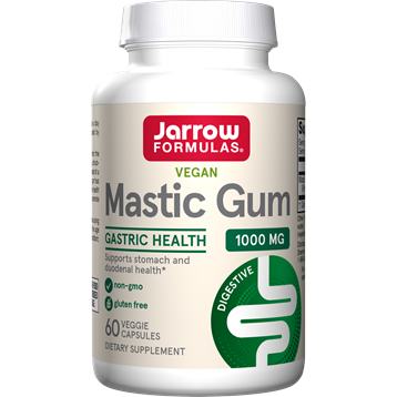 Jarrow Formulas Mastic Gum 1000 mg, 60 capsules, front of bottle