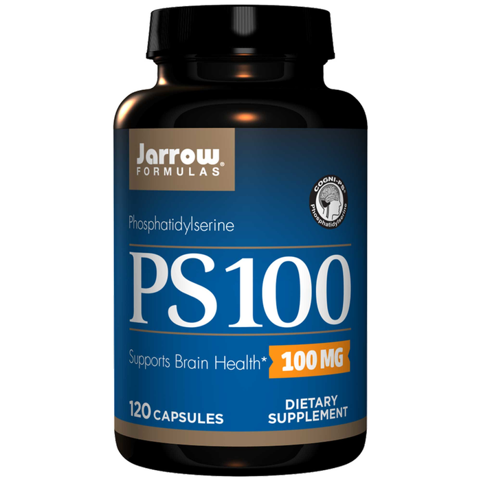 Jarrow Formulas PS100 100 mg, 120 capsules, front of bottle