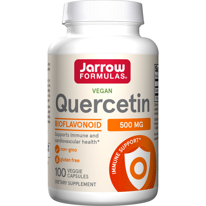 Jarrow Formulas Quercetin 500 mg, 100 veggie capsules, front of bottle