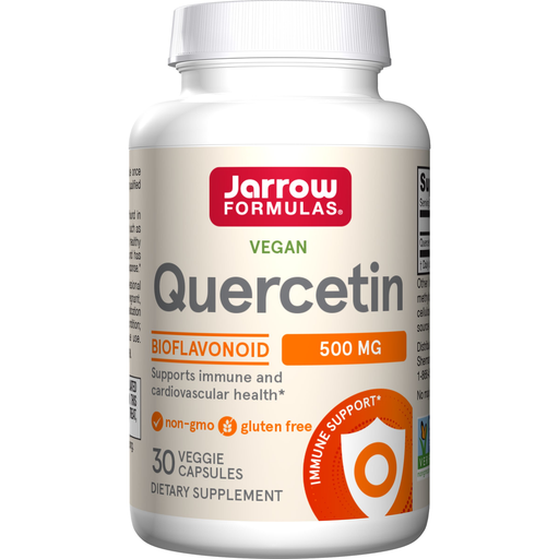 Jarrow Formulas Quercetin 500 mg, 30 veggie capsules, front of bottle