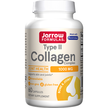 Jarrow Formulas Type 2 Collagen Complex, 60 capsules, front of bottle