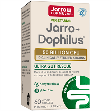 Jarrow Formulas Ultra Jarro-Dophilus, 60 veggie capsules, front of box