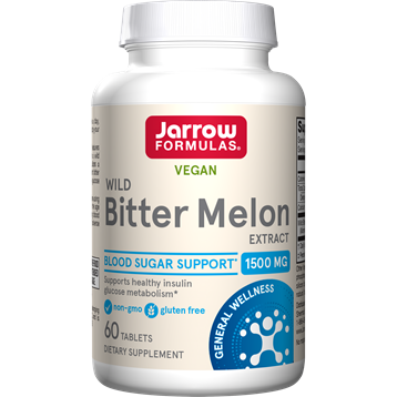 Jarrow Formulas Wild Bitter Melon Extract 750 mg, 60 tablets, front of bottle