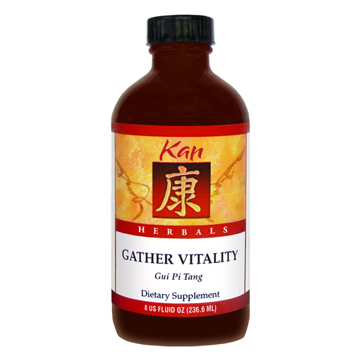Kan Herbs Gather Vitality, 8 oz, front of bottle