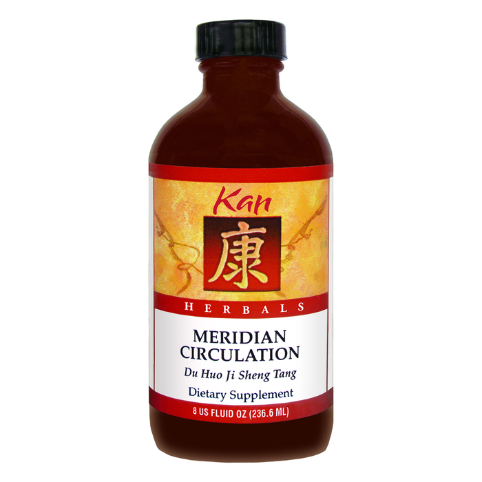 Kan Herbs Meridian Circulation, 8 oz, front of bottle