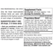 Kan Herbs Meridian Circulation 8 oz supplement facts and suggested use label